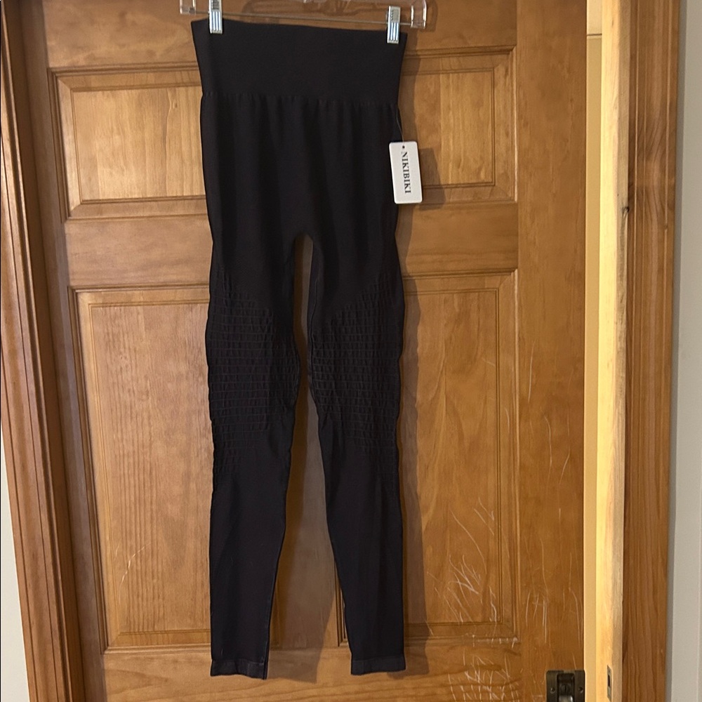 NikiBiki NWT Moto Black Leggings